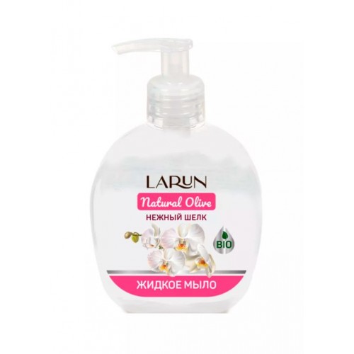 LARUN Natural Care Жидкое крем-мыло Нежный шелк 300мл